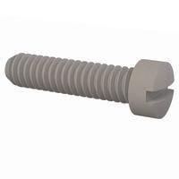 Essentra Components 010080F025 ສກຣູດເຄື່ອງຈັກ Fillister Slotted Screw, 0-80 Thread,1/4 Lg