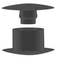 Essentra Components 8201030001VR ປຸກຢືດກັບການກົດ PUSH CLIPS 3.2 ສີດຳ