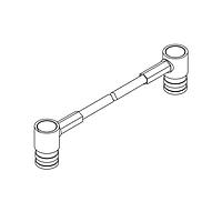 Molex 73419-3580 ການປະກອບສາຍ RF CABLE ASSY, SMB PLUG/SMB PLUG, 12" 75 OHM