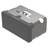 EAO 03-901.8 ເປີດຮາດແວຣເລນສ໌, 18 mm x 38 mm, ບໍ່ສະແດງແສງ, ສີເທົາ, ພື້ນລົງ, ພລາສຕິກ