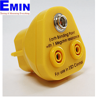 Bosch Static BSC-H09 Grounding EU Plug (EU 2 x Banana, 1 x Stud 10 mm)