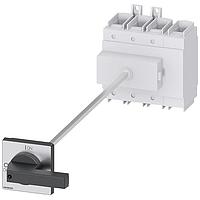 SIEMENS 3LD23181TL11 ສະຫນາມສະແກນວັດຖຸການຫຼິ້ນວົງກົງ SW 160A ປະຕູ ROT HDL 4HOLE ສີດຳ 4P