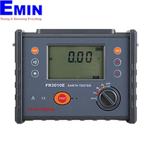 FUZRR FR3010E ເຄື່ອງທົດສອບຄວາມຕ້ານທານຂອງດິນ (0.00Ω～30.00kΩ, 0.00～600V)