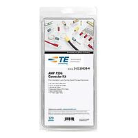 AMP Connectors - TE Connectivity 3-2110838-4 Spade P-Ins Trm 120 PC Kit