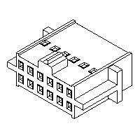 Molex 90160-0108 ຮາກຮອງປະຕູປະກອບ C-Grid Crp Conn Hsg Hsg DR FL Polz 8Ckt
