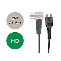 Dakota T-102-3700 Dual Element Thickness Transducers (Hi-Damped / EE, 7.5MHz, 1/4")