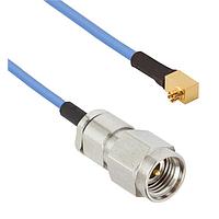 Amphenol SV Microwave FRSMPS-047-MS292-060 ສາຍສັນຍານ RF SMPS R/A F 2.92mm STR M 6" Cable
