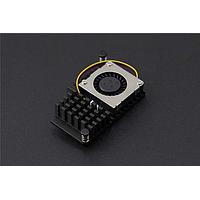 DFRobot FIT0980 ພັດລະຫັດລົມລົມຢູ່ Raspberry Pi 5 ພັດລະຫັດລົມອະລູມິນິມອລລອຍ Raspberry Pi 5