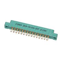 Cinch 50-15A-20 ມີ Flanges 15P CARD EDGE CONN SNGL ROW SCKT .156