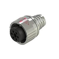 Amphenol Alden 355020 ຊຸດຕິດຕໍ່ປຸກດົນວົງກົມ; PL700SM-B; ປລັກ 2+2P 16&22GA; S/CRMP