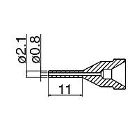HAKKO N61-11 ຫົວສີດ (Φ0.8mm)