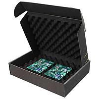 Protektive Pak 37037 ກະດານວົງຈອນ CIRCUIT BOARD SHIPPER W/BLACK FOAM, 12-1/2 X 10-1/2 X 2-1/2
