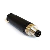 Bulgin PXPPAM08FIM04AST ລະບົບຕົວຕົວ M8 ຊຸດ Polyamide M InLine Flex Body