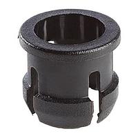 BIVAR C-104 ອຸປະກອນຕິດຕັ້ງ LED ຄລິບຖືກຕິດ LED 3mm ໄນລອນ ສີດຳ