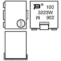 Bourns 3223W-1-104E ທຣິມເມີຣ໌ 100K OHM 3mm 20%