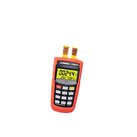 OMEGA HH802U ເຄື່ອງວັດແທກອຸນຫະພູມຄວາມຖືກຕ້ອງສູງທີ່ມີພອດ USB ໃນຕົວ (J/K input, 2CH, -200 ~ 1370 °C)