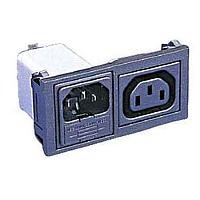 Bulgin BVA15/Z0000/02 ປະຕູເຂົ້າ POLYSNAP POWER INLET