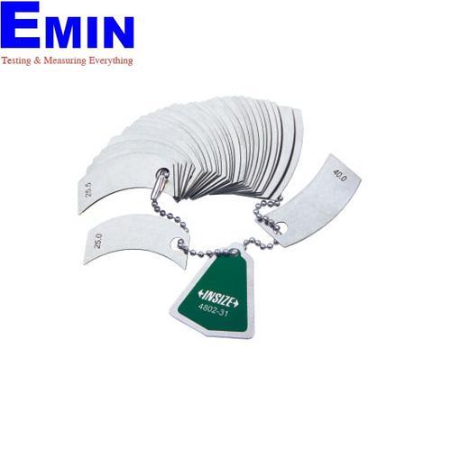 ເຄື່ອງມືເກຈລະຫວ່າງສຳລັບກວດລັດສະໝີແລະຂອບໂຄ້ງຂອງຊິ້ນງານ