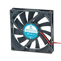 Orion Fans OD8015-24HB01A ພັງລົມ DC Axial, 80x80x15mm, 24VDC, 30CFM, 0.1A, 33dBA, Ball, Wire, Open Collector Tach