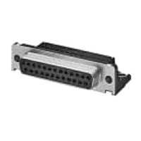 AMP Connectors - TE Connectivity 747418-4 ຕົວເຊື່ອມ D-Sub - ຄວາມໜາ້ຄວາມຖືກມາດຕະຖານ 09 MSFL RCPT RA 478 (IN,FM)