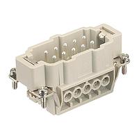 HARTING 09330102601 ອິນເຊີດ HAN E 10P M ການຕິດຕັ້ງດ້ວຍກຸ່ມສະຫນອງ