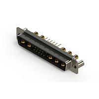 EDAC 627-17W5624-4TB ຕົວເຊື່ອມຕໍ່ Mixed Contact D-Sub Connectors Vertical Combo Dsub