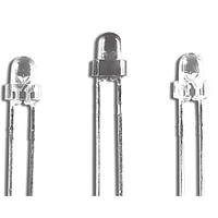 Broadcom HLMP-NL06 ເດັດ LED ສີເຫຼືອງເດັດດຽວ ບໍ່ກະຈາຍແສງ 590nm, 96.2mcd