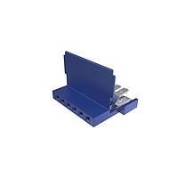 Amphenol FCI 65801-006LF ຕົວເຊື່ອມ Clincher™ Flex Connectors, ການປະກອບ Receptacle, ບັນດາດຽວ, 6 ຕຳແໜ່ງ, ຊ່ອງຫຼິ້ນ 2.54mm (.100in)