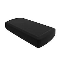 New Age Enclosures S3A-784114 ມືຖືຂະໜາດໃຫຍ່ 7.8 x 4.1 x 1.4 ນິ້ວ - ສີດໍາ