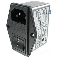 Qualtek Electronics 880-06/003 ຕັ້ງຕົວກັນຂໍ້ມູນສາຍພະລັງງານ 6A DPST DBL FUSE