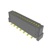 Samtec FC1-15-01-T ປຸ່ມສອກເຕັດ 1.00 mm ສາຍສະແດງຟແລັດຟເລັກຊິບ (FFC) Socket Strip
