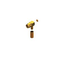 Cal Test Electronics CT4499 ຕົວເຊື່ອມ Connector, SMA Male, Right Angle, DIY Crimp