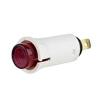 VCC 32-2111T ໂຄງສະແດງໄຟສົດຕິດຕັ້ງບົດບາດ PMI RND .5" Neon 125V Tab 3/16 ແດງ HiHat