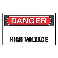Panduit PLD-43 ປ້າຍປ່ອຍຢາ DANGER HIGH VOLTAGE HZ 200/DISP 1X1.5