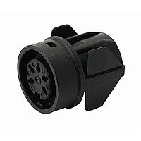 Amphenol Tuchel T 3391 550 ຕົວເຊື່ອມຕໍ່ຕິດຕັ້ງດ້ານໜ້າ F RECPTL