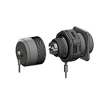 Amphenol FSI FS4H6080-3A13K ຕົວເຊື່ອມ REC FLANGE, ແກ້ວປິດປາກ FACE SEAL NUT INT MNT, KEY1, FM CAP KIT (4) MTFP1100C, (2) MTFP1175