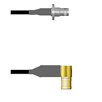 Amphenol Custom Cable Q-0803U0008011i ສາຍສັ້ນ RF BNC-SJB/SMB-RP RG58 11I