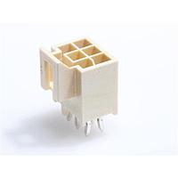 Molex 105310-2306 Shrouded NanoFit Hdr Vrt 6Ckt DR KNK Pns Ntl 30Au