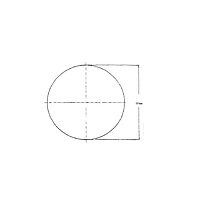 GESTER GT-LB01-8 ກຳລັງໂຫຼດ Pad (203mm, 50mm)