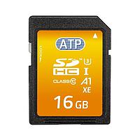 ATP Electronics AF16GSD4A-BBBXM ບັດ SD SDHC ລະດັບການຄ້າ 16GB ໂມດ SLC C-Temp.