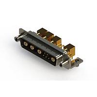 EDAC 629-9W4-640-7N5 ຕູ້ຕິດຕໍ່ D-Sub ປະສົມມຸມຂວາ ຕູ້ຕິດຕໍ່ພະລັງງານ Combo D-Sub