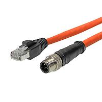 Molex 1201080352 ເຄື່ອງສາຍ Ethernet / ເຄື່ອງສາຍເຄືອກ M12-4P(D)-MM ST/RJ45 5M