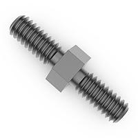 RAF Electronic Hardware 4728-B ເຮັກ 1/4 ເຮັກ X 1/8 X 632-632 ການກວດສອບຊາຍ-ຊາຍ Standoff