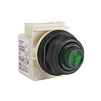Square D 9001SKP58LGG31 ຕົວບອກສະພາບ PILOTLIGHT 120VAC LED 30MM, ປະເພດ SK