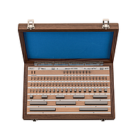 Mahr 4800014DKS Rectangular Gage Block Set ເຮັດດ້ວຍເຫຼັກກ້າ (406 ; Tolerance class K)