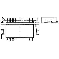 KYOCERA AVX 046227020100829+ ຕົວເຊື່ອມ 1.0mm Pitch 20pos RA Dual Sld Lock Au