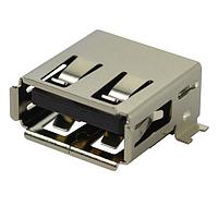 Same Sky (formerly CUI Devices) UJ2-AH-4-SMT-TR ຕູ້ເຊື່ອມ USB Type A USB Jack 2.0 A type 4pin Horz SMT