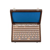 Mahr 4800027DKS Rectangular Gage Block Set ເຮັດດ້ວຍເຫຼັກກ້າ (408, tolerance class:K)