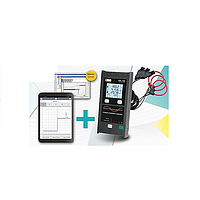 Chauvin Arnoux PEL103 POWER-ENERGY LOGGER (PEL103 + 3 ເຊັນເຊີປະຈຸບັນ MA193 + Dataview Software + Android Tablet 8)