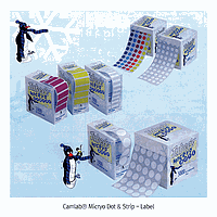 Camlab CL.1158143 ແບບປ້າຍ micryo ສີຂາວ 20 x 6mm, ມົນ 1000